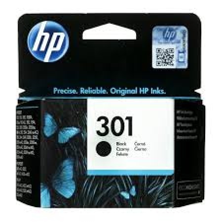 HP Cartridge CH561EE No.301 Black