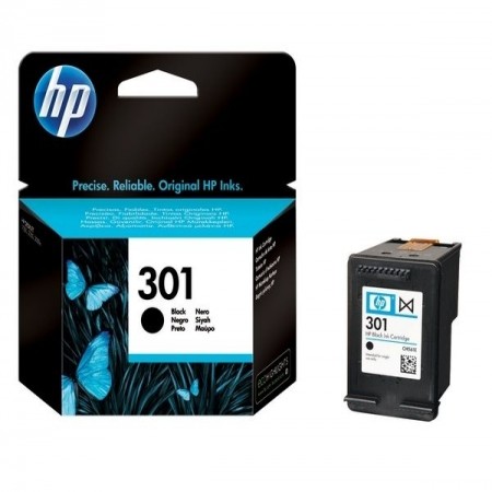 HP Cartridge CH561EE No.301 Black