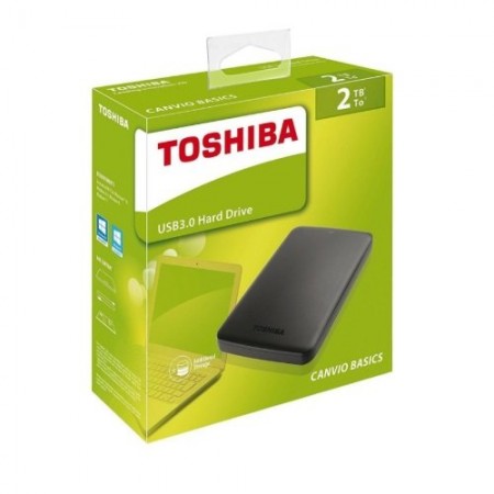 Toshiba 2TB External HDD Canvio Basics 2.5" USB 3.0