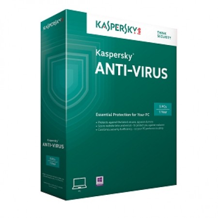 Kaspersky AntiVirus  Retail 1user/1year Renewal