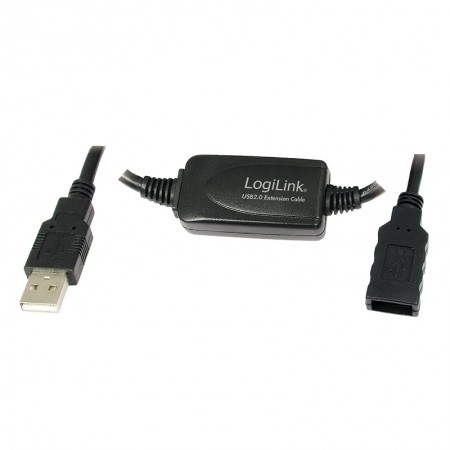 LogiLink USB 2.0 Active Repeater Cable 10m UA0143