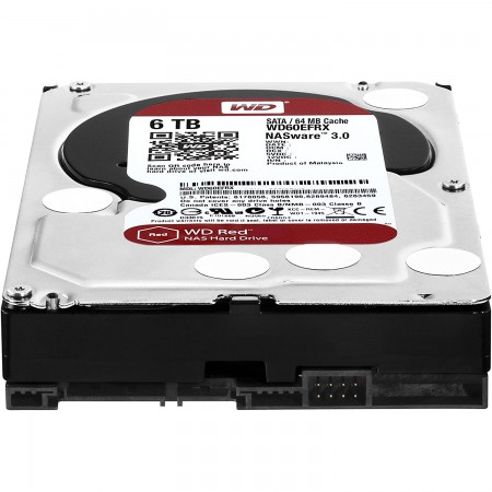 WD 6TB SATA3 HDD Red NAS WD60EFAX