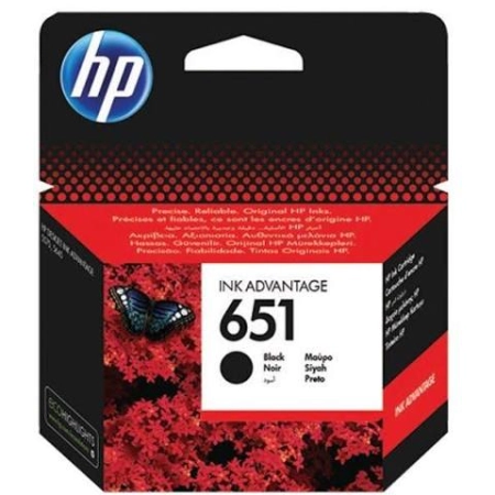 HP Cartridge C2P10AE No.651 Black