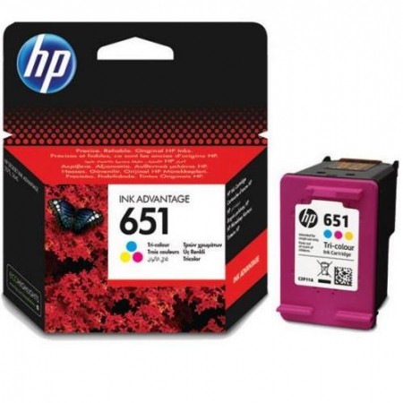 HP Cartridge C2P11AE No.651 Color