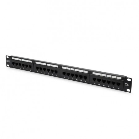 Patch Panel Cat6 24 port UTP DN-91624U