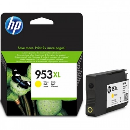 HP Cartridge F6U18AE 953XL Yellow 