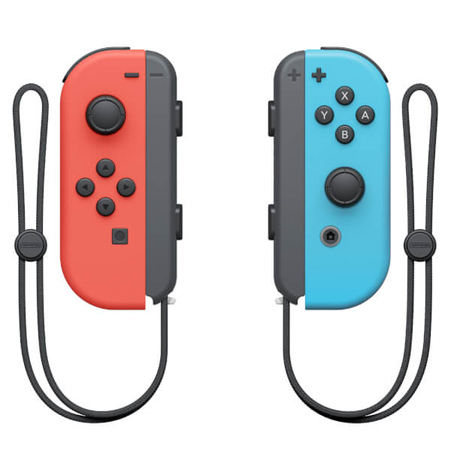  Nintendo Switch Joy-Con Pair Neon Red + Neon Blue 