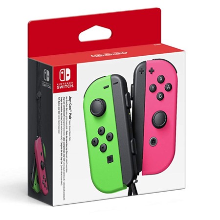 Nintendo Switch Joy-Con Pair Neon Green + Neon Pink