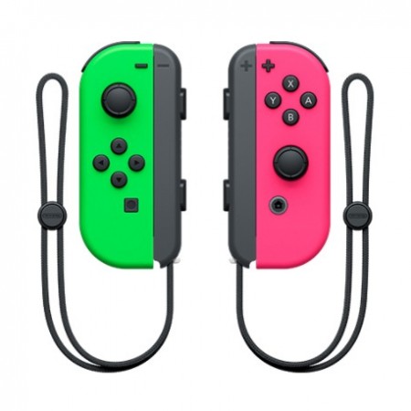 Nintendo Switch Joy-Con Pair Neon Green + Neon Pink