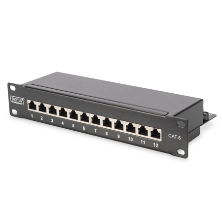 Patch panel Cat6 12 port DN-91612S