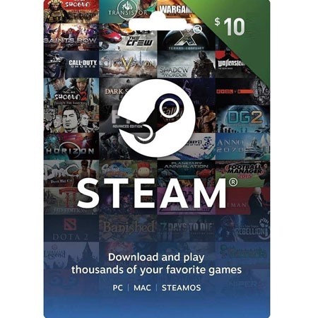 STEAM dopuna kredita 10 USD /Digital Code