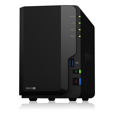 Synology Disk Station DS218 NAS server 2 bays