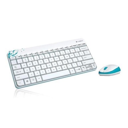 Logitech Desktop set Wireless MK245 White