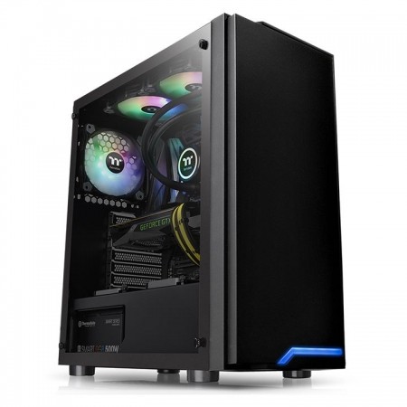 Thermaltake Case H100 TG - Mini ITX, Micro ATX, ATX
