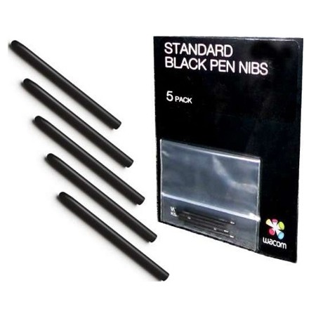 Wacom Pen Nibs Black 5 pack I4