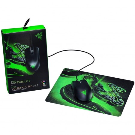 Razer Bundle Mis Abyssus Lite and Podloga Razer Goliathus Mobile Construct Edition