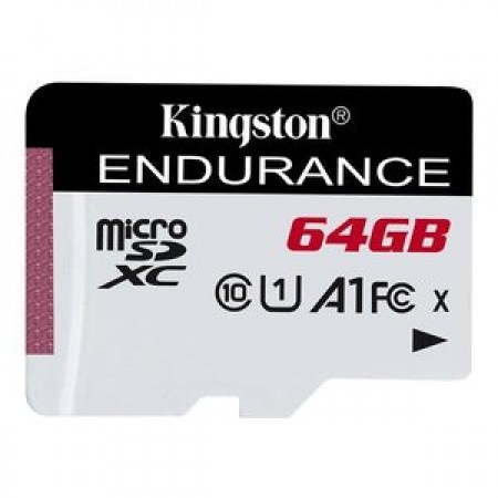 Kingston MicroSD High Endurance Memory Card 64GB Class10