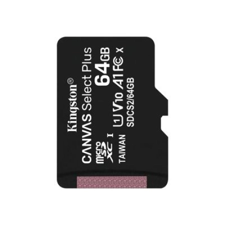 Kingston MicroSD Canvas  Memory Card 64GB Class10
