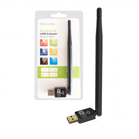  Pix-Link LV-UW10 USB WiFi Adapter 150Mbps 