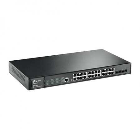 TP-Link T2600G-28TS (TL-SG3424) Switch 24x10/100/1000 + 4 SFPSwitch 24x10/100/1000 + 4 SFP