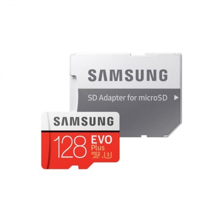 Samsung Evo Plus microSD Memory card 128GB + SD adapter  