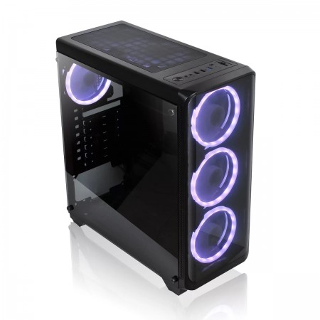 UBIT Gaming Case + 4 RGB Fans UB-M01 ATX
