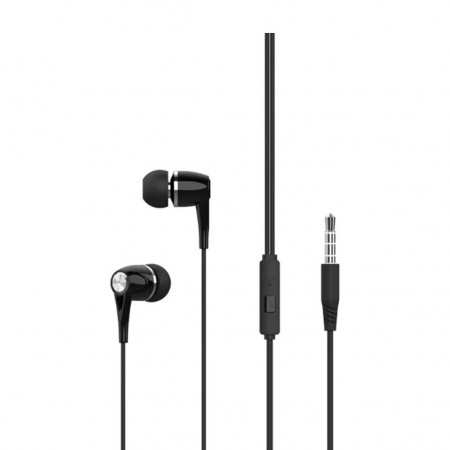 XO In-Ear Slušalice sa mikrofonom EP21 Black