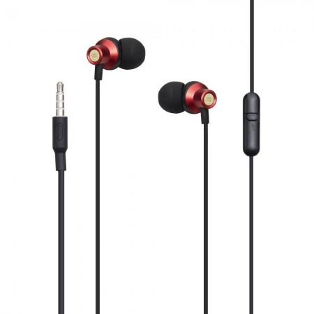 XO In-Ear Slušalice sa mikrofonom EP15 Red