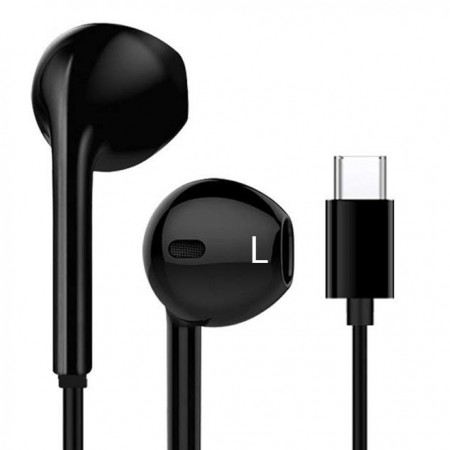 XO In-Ear Slušalice sa mikrofonom Type-C Music EP8 Black