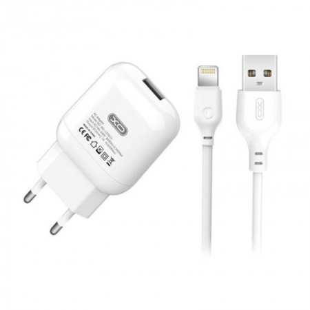 XO Charger 2.1A L37 + Lightning cable