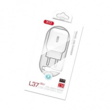 XO Charger 2.1A L37 + Lightning cable