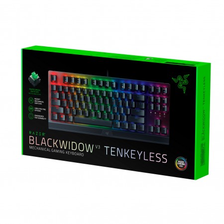 Razer Mehanička Tastatura Blackwidow V3 Tenkeyless Green Switch