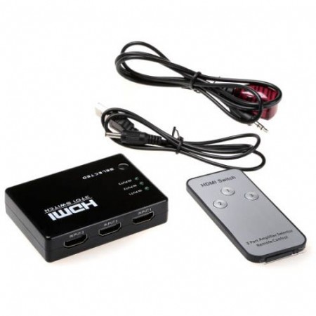 HDMI Switcher 5 port with Remote Control 1080p