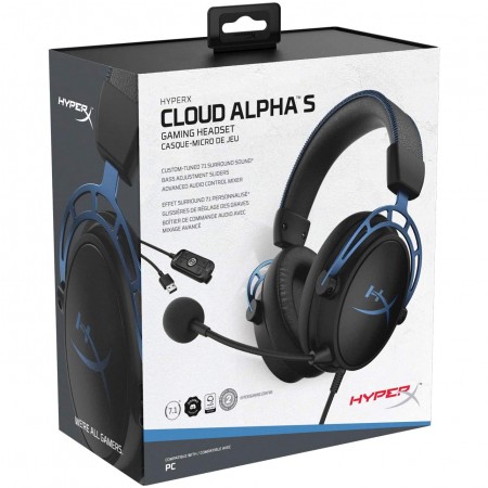 HyperX Slušalice Cloud Alpha S Blue 4P5L3AA