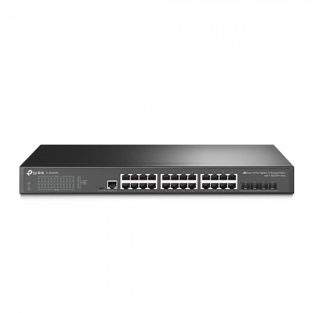 TP-Link TL-SG3428X JetStream 24-Port Gigabit L2 + Managed Switch with 4 10GE SFP+ Slots