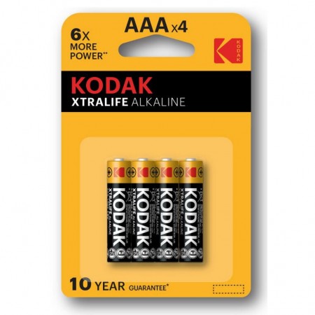 Kodak Baterije AAA Alkaline LR3 4KOM 
