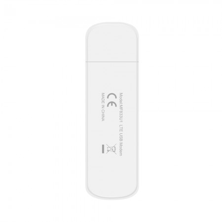 Huawei ZTE LTE USB Modem MF833U1 White
