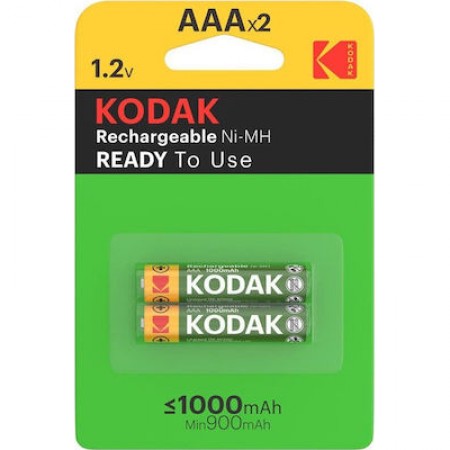 Kodak Baterije AAA Rechargeable NI-MH R3 1000mAh 2KOM