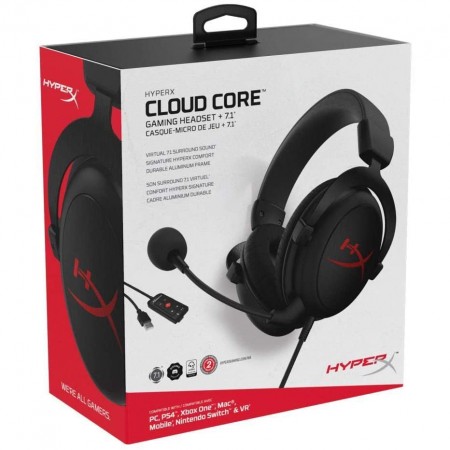 HyperX Headset Cloud Core 7.1 4P4F2AA