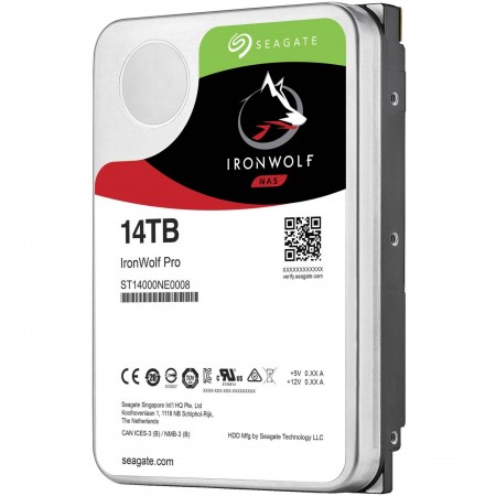  Seagate 14TB SATA3 HDD IronWolf Pro NAS 