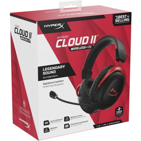 HyperX Slušalice Cloud 2 Wireless 4P5K4AA