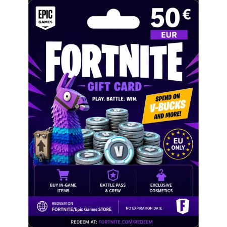 Fortnite V-Bucks PC 50 EUR /Digital Code