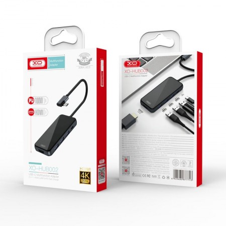 XO HUB002 USB Type-C Multi-hub 5in1