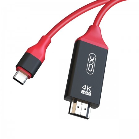 XO GB005 Type-C to HDMI Cable 4K 2m