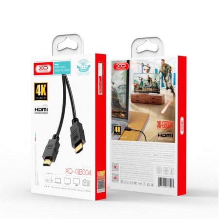 XO GB004 HDMI Cable 4K 1.5m