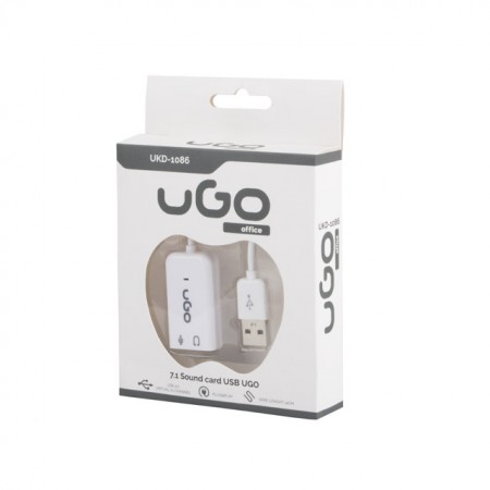 Ugo USB Audio adapter UKD-1086 7.1
