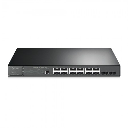 TP-Link TL-SG3428MP JetStream 24-Port + 4P Gigabit L2+ Managed Switch with 24-Port PoE+