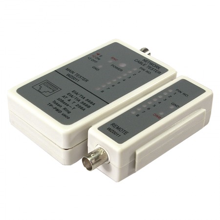 LogiLink Cable tester for RJ45 and BNC WZ0011