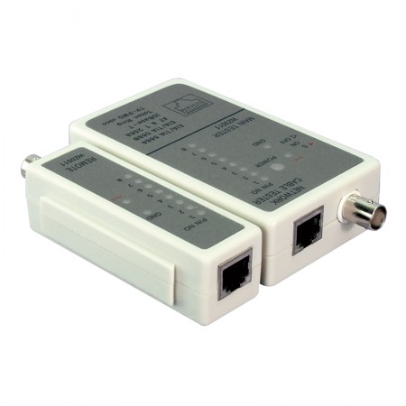 LogiLink Cable tester for RJ45 and BNC WZ0011