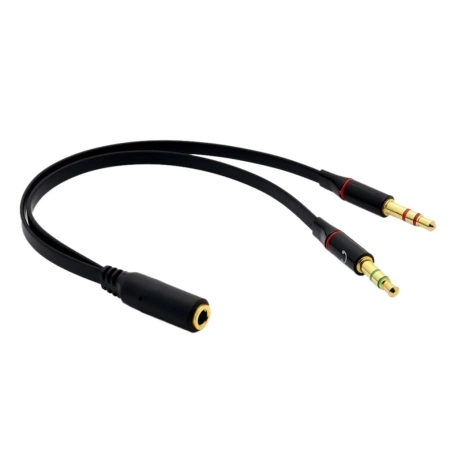 XO Audio cable 3.5mm to 2x3.5mm M/F